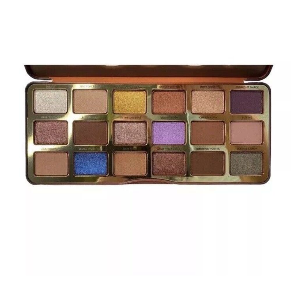 Too Faced Better Than Chocolate Eyeshadow Palette 18 Shades NIB - Picture 2 of 8